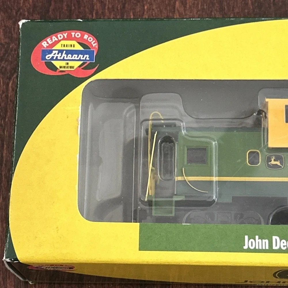 7721 Athearn John‎ Deere Wide Vision Train Caboose New F1